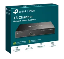 TP-Link VIGI NVR1016H / 16-канальный сетевой видеорегистратор