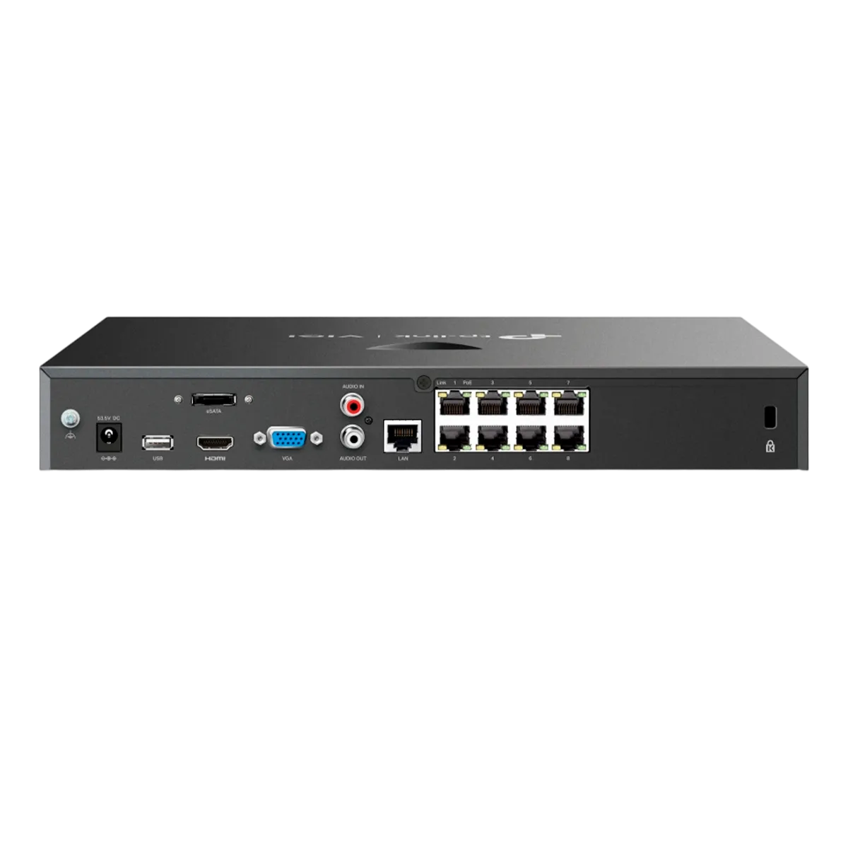 TP-Link VIGI NVR2008H-8MP-2TB / 8-канальный сетевой видеорегистратор с поддержкой PoE+