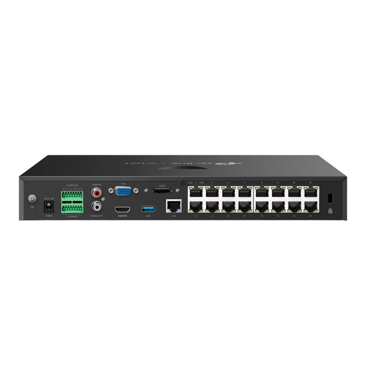 TP-Link VIGI NVR2016H-16MP-4TB / 16-канальный сетевой видеорегистратор с поддержкой PoE+