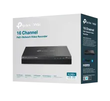 TP-Link VIGI NVR2016H-16MP / 16-канальный сетевой видеорегистратор с поддержкой PoE+