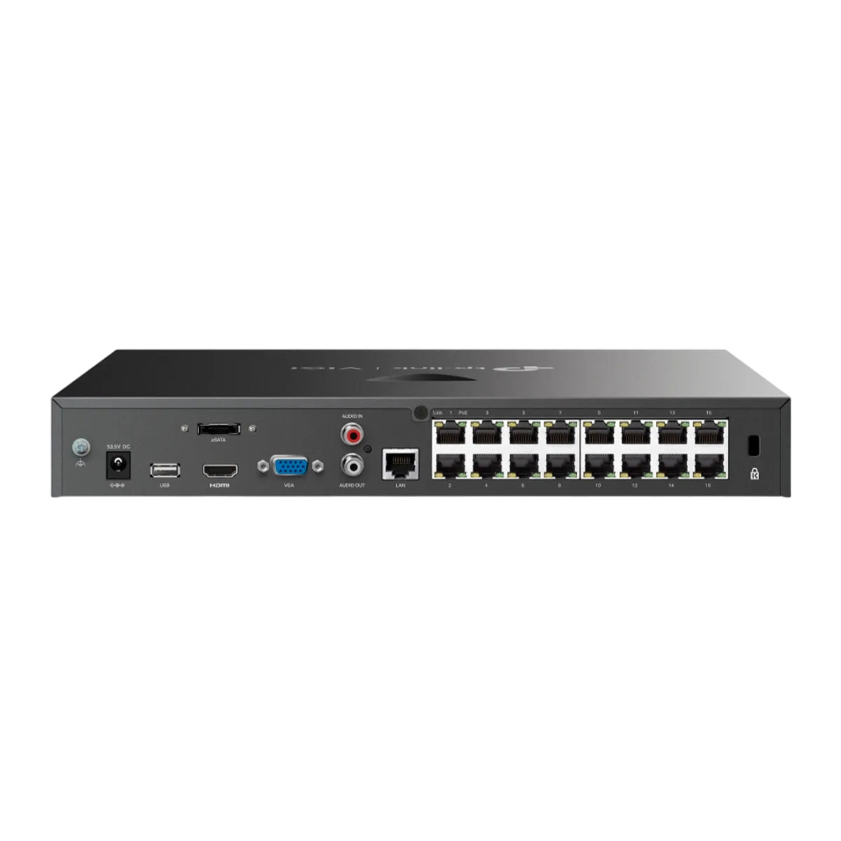 TP-Link VIGI NVR2016H-16P / 16-канальный сетевой видеорегистратор с поддержкой PoE+