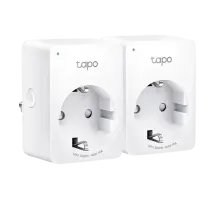 TP-Link Tapo P110 (2-pack) / Умная мини Wi-Fi розетка с мониторингом энергопотребления