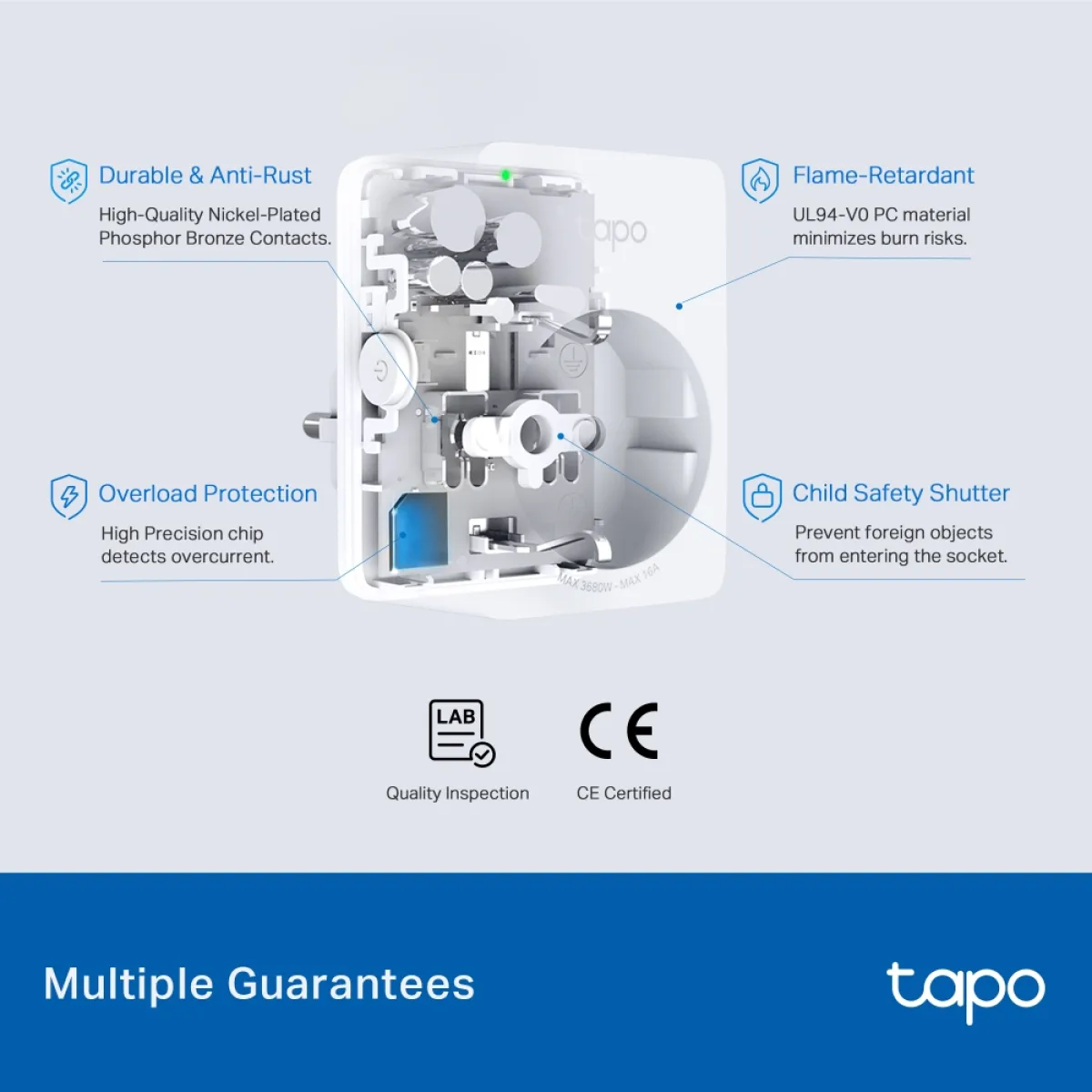 TP-Link Tapo P110M / Умная мини Wi-Fi розетка с мониторингом энергопотребления