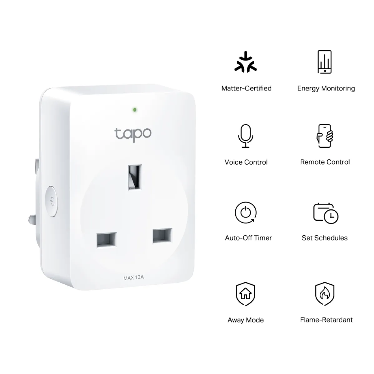 TP-Link Tapo P110MA / Умная мини Wi-Fi розетка с мониторингом энергопотребления