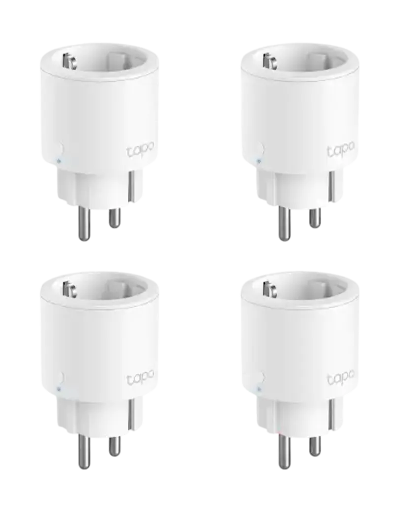 TP-Link Tapo P115 (4-pack) / Умная мини Wi-Fi розетка с мониторингом энергопотребления