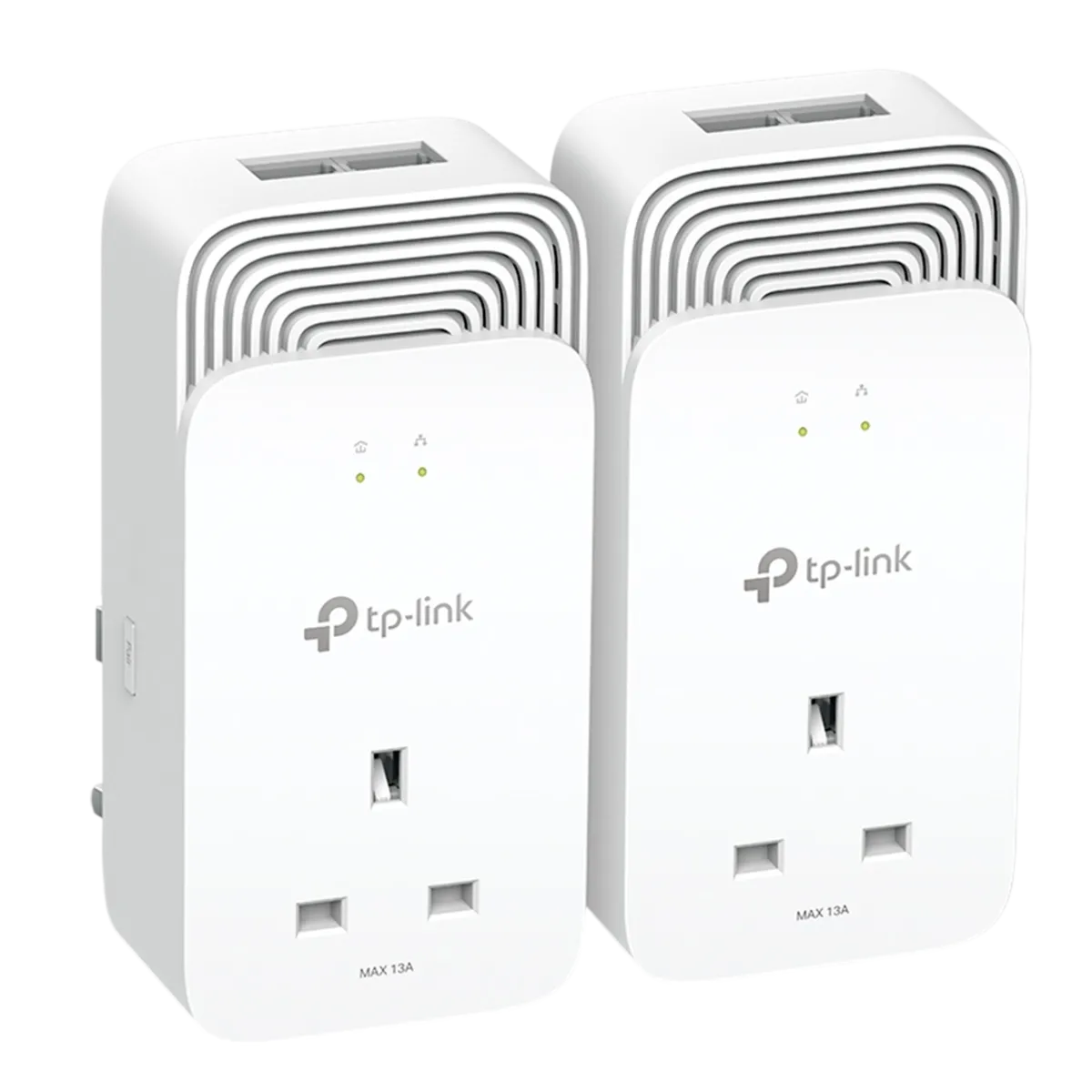 TP-Link PG2400P KIT / G.hn2400 Комплект гигабитных Powerline-адаптеров со встроенной розеткой