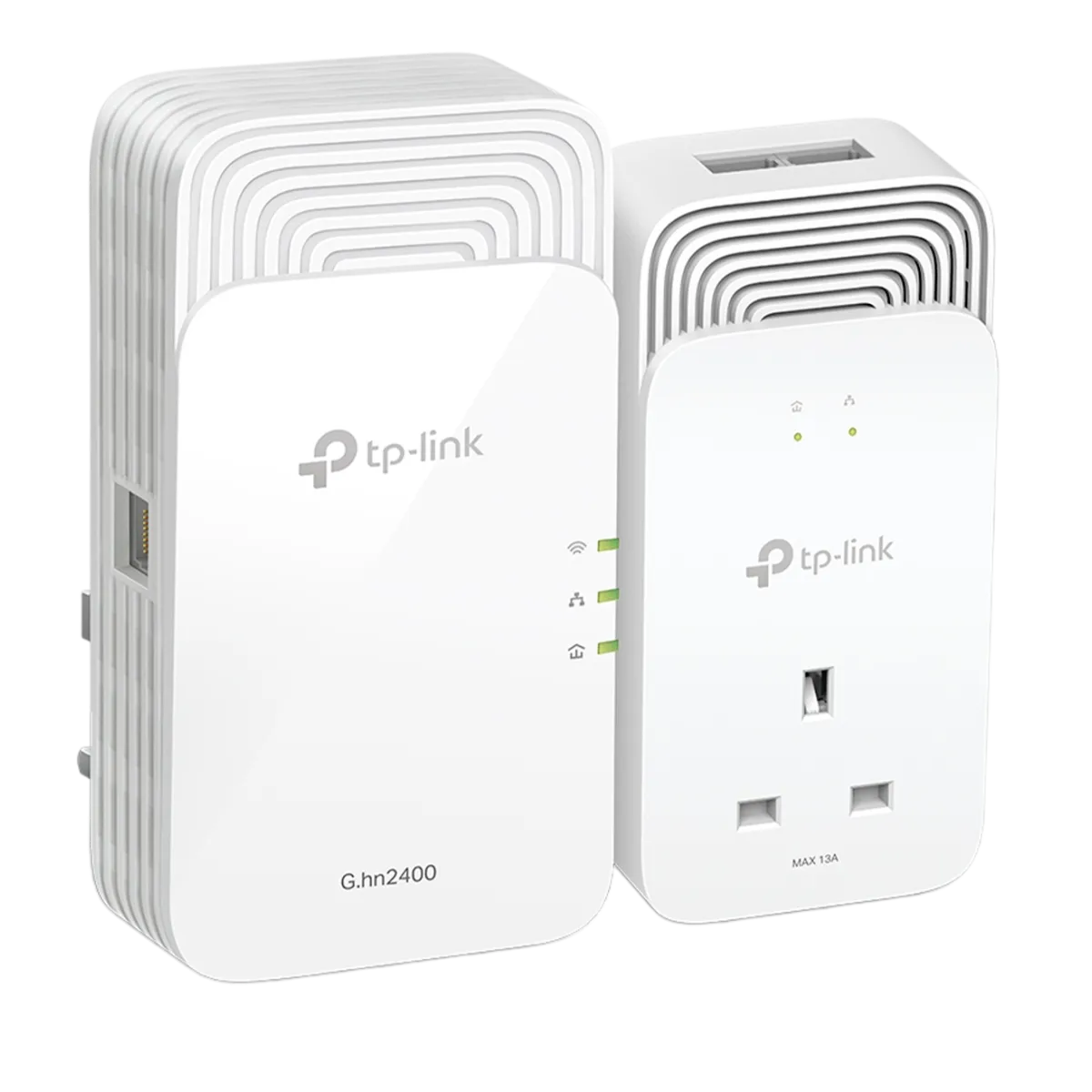 TP-Link PGW2440 KIT / G.hn2400 Комплект гигабитных Powerline-адаптеров с AX1800 Wi-Fi 6