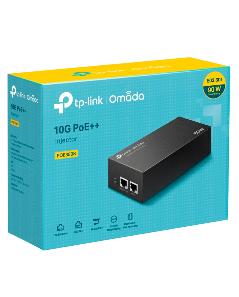 TP-Link Omada POE380S / Инжектор PoE++ 10 Гбит/с