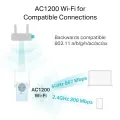 TP-Link RE365 / AC1200 Двухдиапазонный усилитель сигнала Wi-Fi 5 со встроенной розеткой
