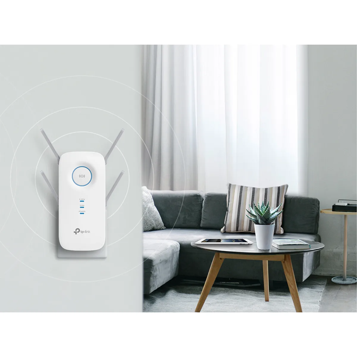 TP-Link RE650 / AC2600 Двухдиапазонный усилитель сигнала Wi-Fi 5 с поддержкой Mesh