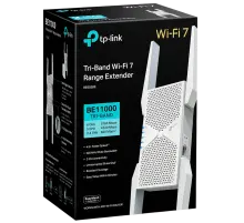 TP-Link RE655BE / BE11000 Трехдиапазонный усилитель сигнала Wi-Fi 7 с поддержкой Mesh
