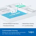 TP-Link Tapo RV20 Max / Робот-пылесос и швабра MagSlim с лидарной навигацией и мощностью всасывания 5300 Па