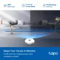 TP-Link Tapo RV30 Max / Робот-пылесос и швабра с гиперсилой всасывания 5300 Па / Black