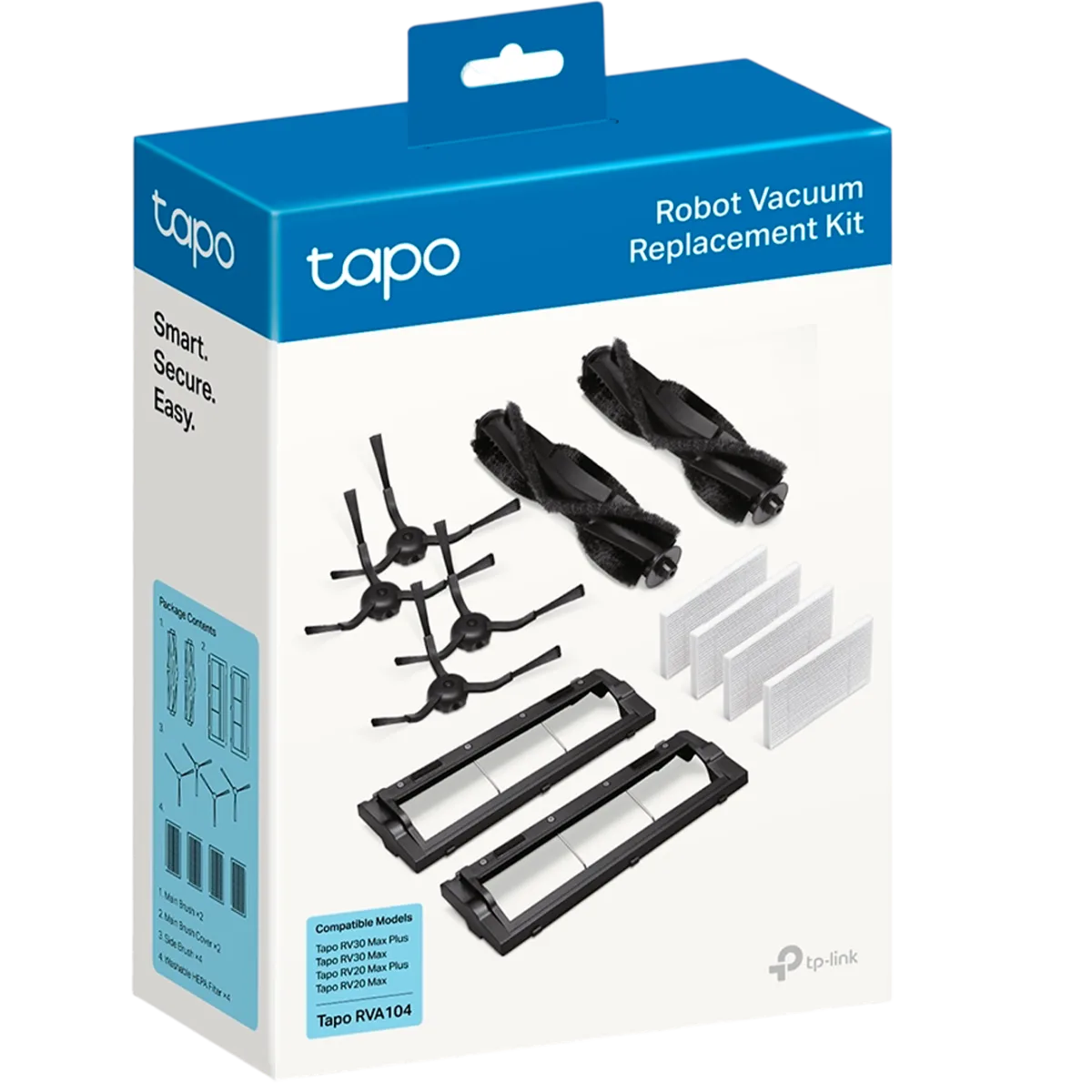 TP-Link Tapo RVA104 / Комплект запчастей для роботов‑пылесосов Tapo