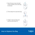 TP-Link Tapo RVA200 / Одноразовый пылесборник для робота-пылесоса Tapo