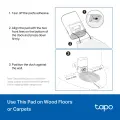 TP-Link Tapo RVA411 / Водонепроницаемый коврик для робота-пылесоса Tapo