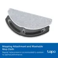 TP-Link Tapo RVA500 / Робот-пылесос Tapo 2-в-1: пылесборник и резервуар для воды