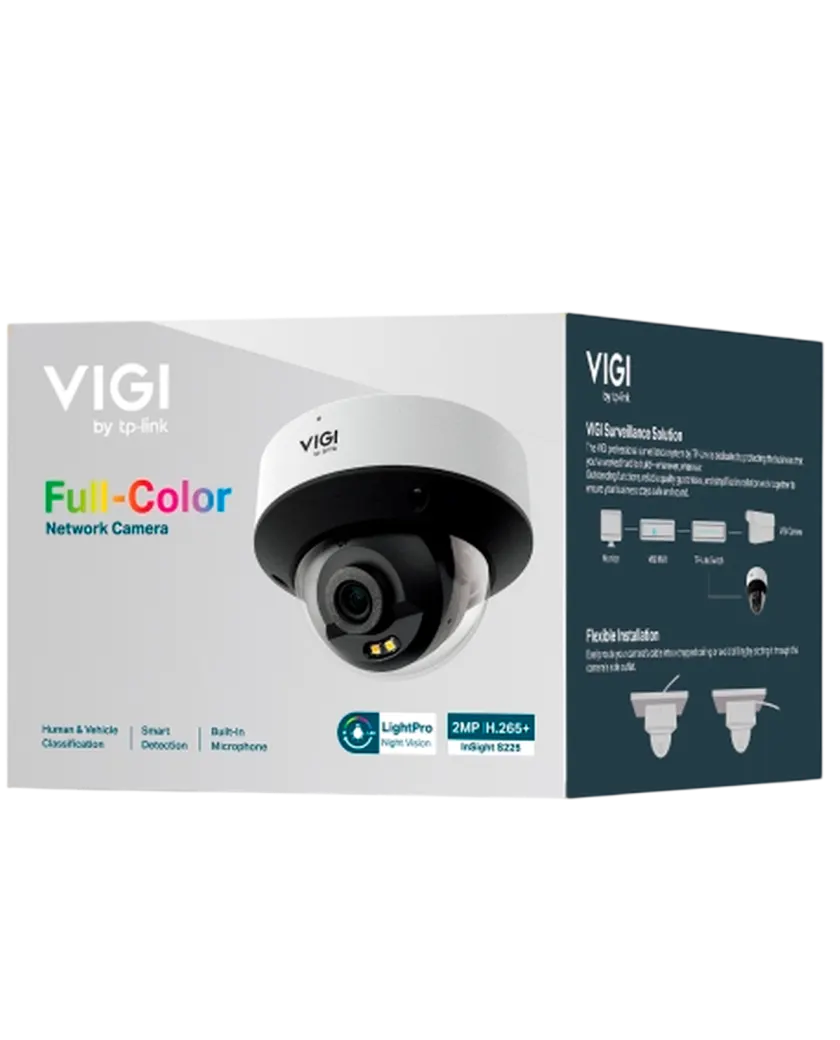 TP-Link VIGI InSight S225 (2.8мм) / 2MP Full-Color Купольная IP-камера