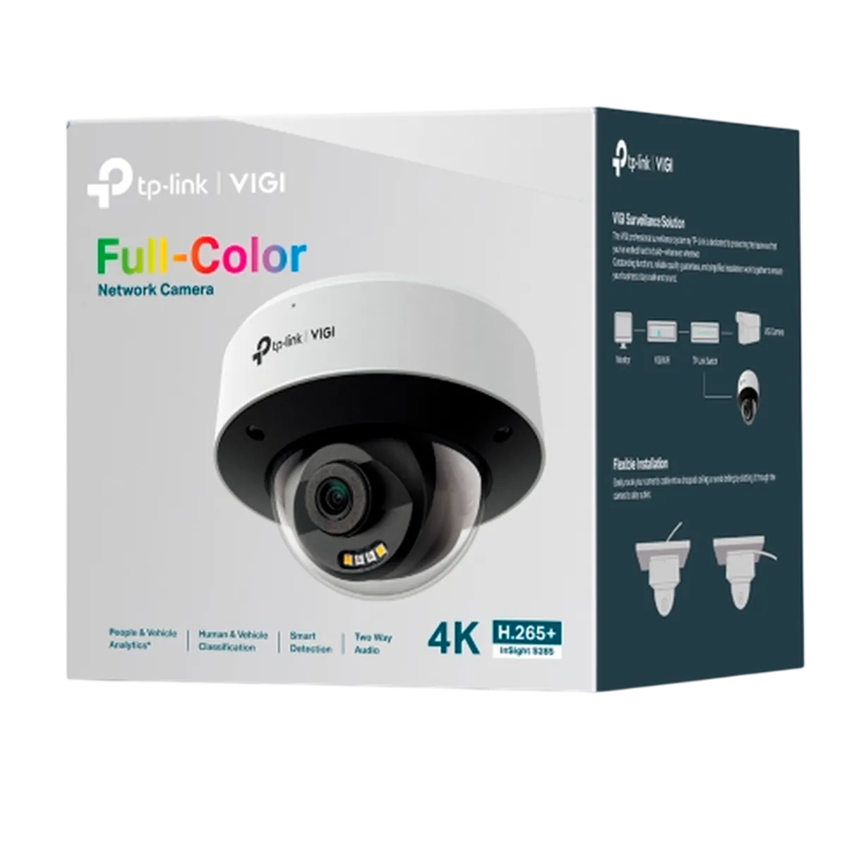TP-Link VIGI InSight S285 (4мм) / 8MP Full-Color Купольная IP-камера