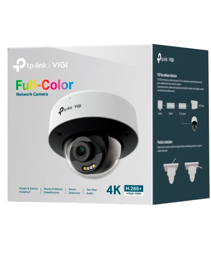TP-Link VIGI InSight S285 (4мм) / 8MP Full-Color Купольная IP-камера