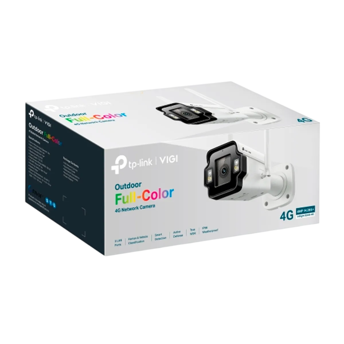 TP-Link VIGI InSight S345-4G (4мм) / 4MP Outdoor Full-Color 4G цилиндрическая IP-камера 