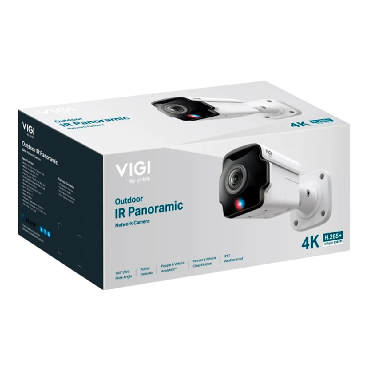TP-Link VIGI InSight S385PI / 8MP Outdoor ИК-панорамная цилиндрическая IP-камера