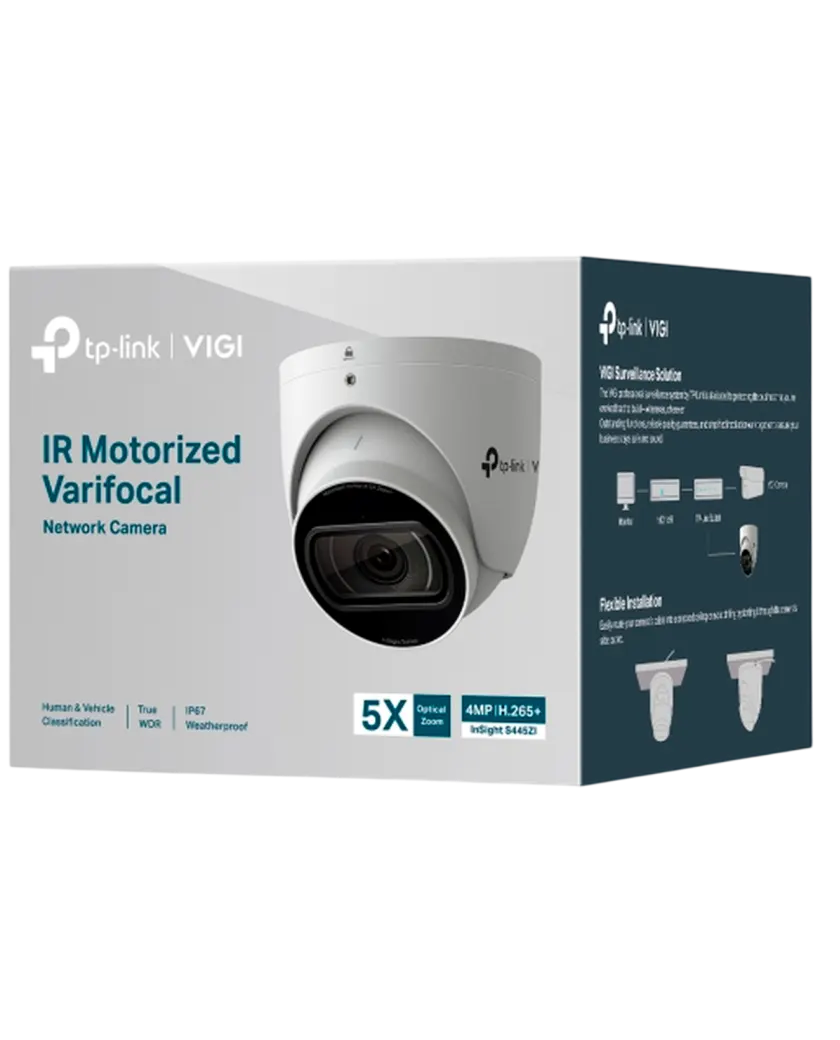 TP-Link VIGI InSight S455 (4мм) / 5MP Full-Color Турельная IP-камера