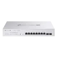TP-Link Omada Pro S4500-8GHP2F / Коммутатор Smart с 8 гигабитными портами PoE+ и 2 портами SFP