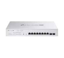 TP-Link Omada Pro S4500-8GHP2F / Коммутатор Smart с 8 гигабитными портами PoE+ и 2 портами SFP