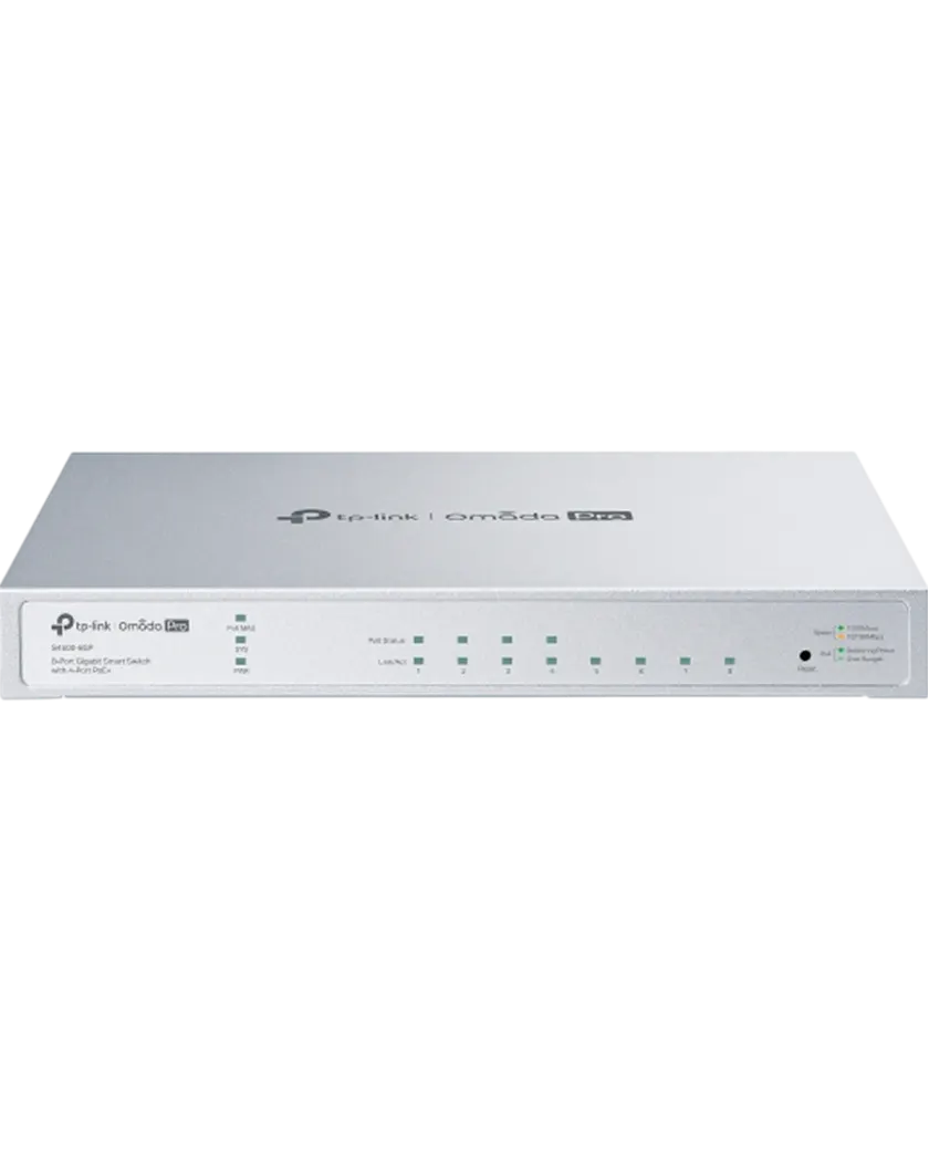 TP-Link Omada Pro S4500-8GP / Коммутатор Smart с 8 гигабитными портами (4 порта PoE+)