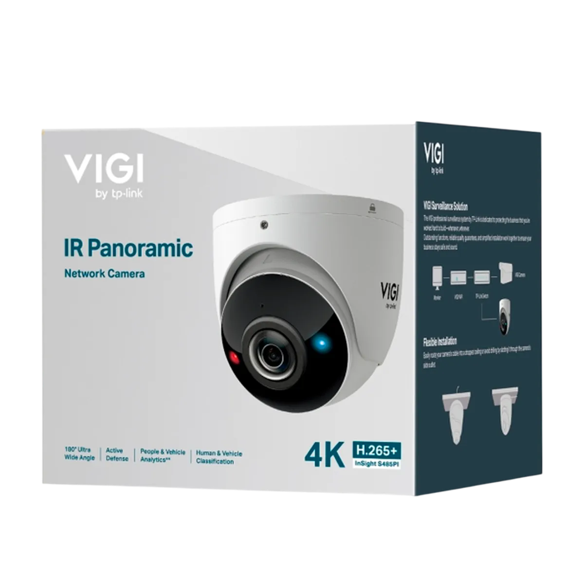 TP-Link VIGI InSight S485PI /  8MP ИК панорамная поворотная IP-камера