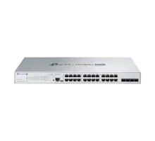 TP-Link Omada Pro S5500-24GP4F / Управляемый коммутатор уровня 2+ с 24 гигабитными портами PoE+ и 4 портами SFP