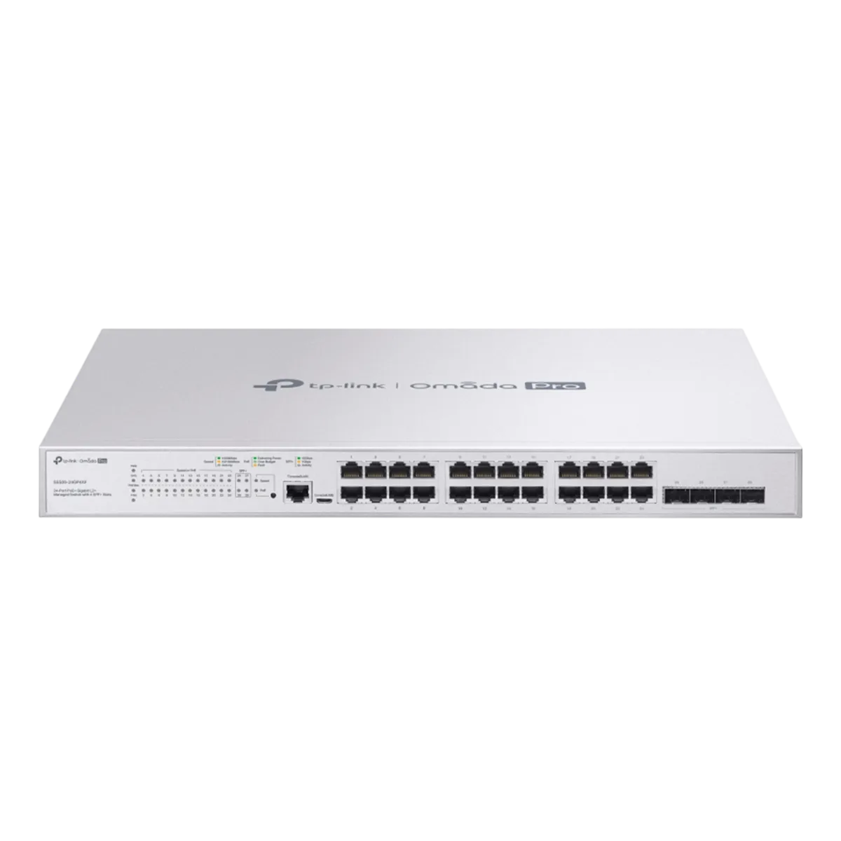 TP-Link Omada Pro S5500-24GP4XF / Управляемый коммутатор уровня 2+ с 24 портами SFP и 4 портами SFP+