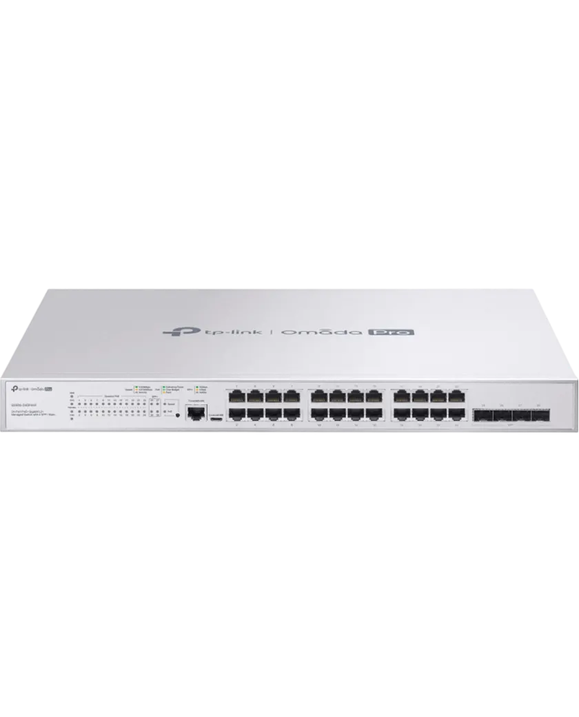 TP-Link Omada Pro S5500-24GP4XF / Управляемый коммутатор уровня 2+ с 24 портами SFP и 4 портами SFP+