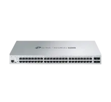 TP-Link Omada Pro S5500-48GP4F / Управляемый коммутатор уровня 2+ с 48 гигабитными портами PoE+ и 4 портами SFP