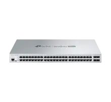 TP-Link Omada Pro S5500-48GP4XF / Управляемый коммутатор уровня 2+ с 48 гигабитными портами PoE+ и 4 портами SFP+