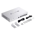 TP-Link Omada Pro S5500-4XHPP2XF / Управляемый коммутатор с 4 портами PoE++ 10GE L2+ и 2 слотами SFP+