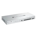 TP-Link Omada Pro S5500-8MHP2XF / Управляемый коммутатор с 8 портами PoE+ 2.5G L2+ и 2 слотами SFP+
