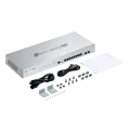 TP-Link Omada Pro S5500-8MHP2XF / Управляемый коммутатор с 8 портами PoE+ 2.5G L2+ и 2 слотами SFP+