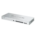 TP-Link Omada Pro S5500-8MHP2XF / Управляемый коммутатор с 8 портами PoE+ 2.5G L2+ и 2 слотами SFP+