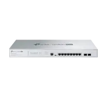 TP-Link Omada Pro S5500-8MHP2XF / Управляемый коммутатор с 8 портами PoE+ 2.5G L2+ и 2 слотами SFP+