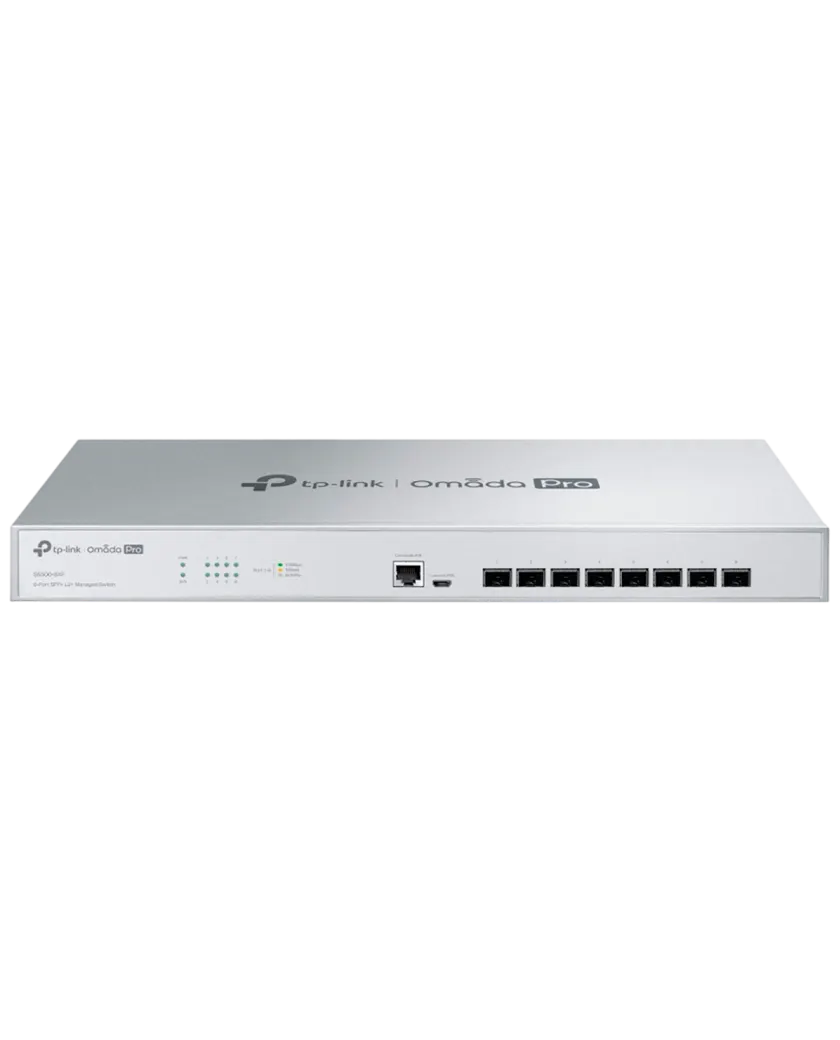 TP-Link Omada Pro S5500-8XF / Управляемый коммутатор уровня 2+ с 8 портами SFP+