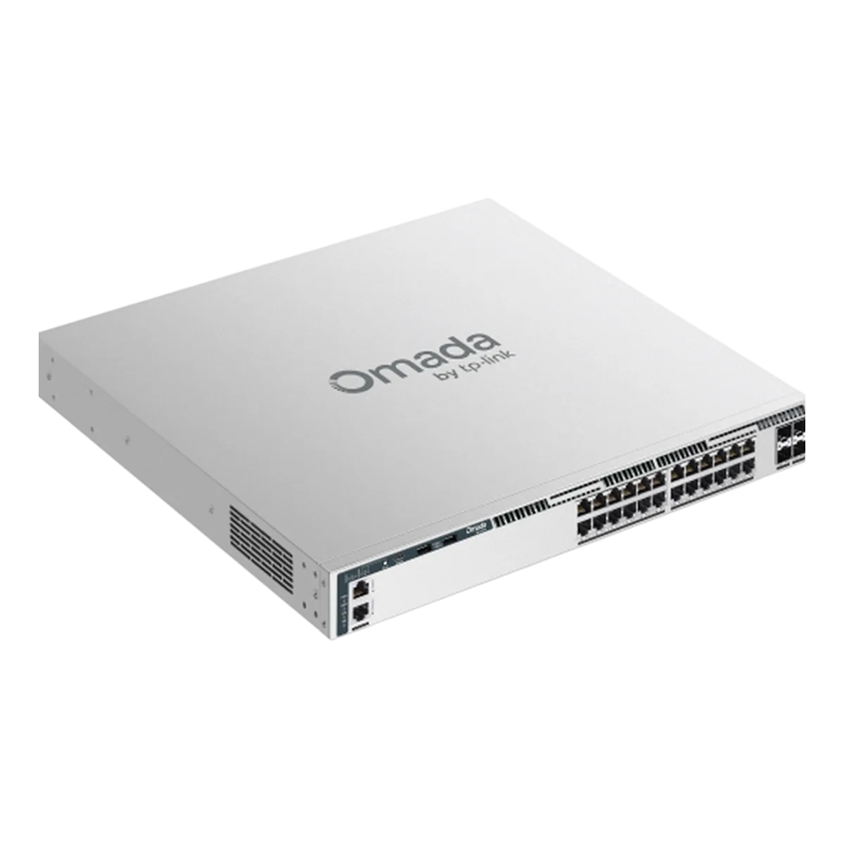 TP-Link Omada Pro S6500-24G4XF / 24‑портовый гигабитный управляемый стекируемый коммутатор L3 с 4 SFP+ слотами 10G