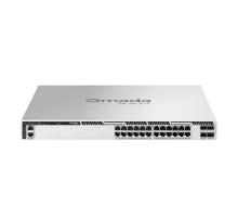 TP-Link Omada Pro S6500-24GP4XF / 24‑портовый гигабитный управляемый стекируемый РоЕ-коммутатор L3 с 4 SFP+ слотами 10G