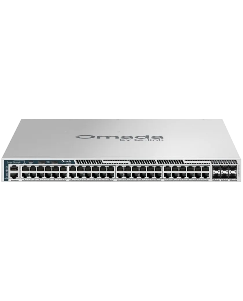 TP-Link Omada S6500-48MPP6Y / Коммутатор 48-портовый стекируемый управляемый L3 PoE++ 2,5G с 6 слотами 25G