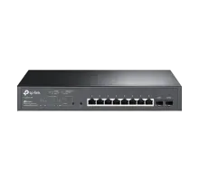TP-Link Omada SG2210MP / Коммутатор РоЕ 8-портовый гигабитный управляемый Smart с 2 SFP-слотами