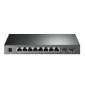 TP-Link Omada SG2210P / Коммутатор РоЕ 8-портовый гигабитный управляемый Smart с 2 SFP-слотами