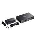 TP-Link Omada SG2210XMP-M2 /  Управляемый PoE-коммутатор Smart с 8 портами 2.5GBASE-T и 2 SFP+ слотами 10G