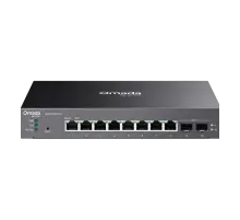 TP-Link Omada SG2210XMP-M2 /  Управляемый PoE-коммутатор Smart с 8 портами 2.5GBASE-T и 2 SFP+ слотами 10G