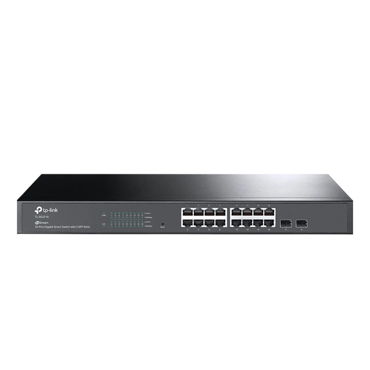 TP-Link Omada SG2218 / Коммутатор 16‑портовый гигабитный управляемый Smart с 2 SFP‑слотами